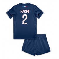 Paris Saint-Germain Achraf Hakimi #2 Hjemmedraktsett Barn 2024-25 Kortermet (+ Korte bukser)